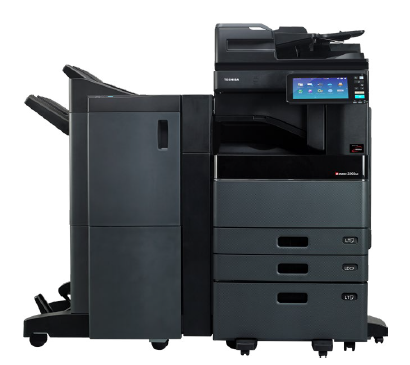 Black multifunction office printer